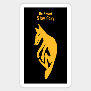 Vintage Fox Symbolic Sticker